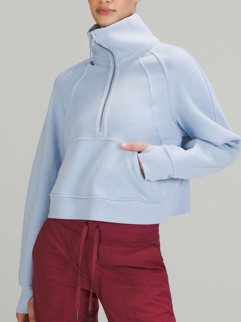 lululemon Scuba Oversized Funnel Neck Half Zip
